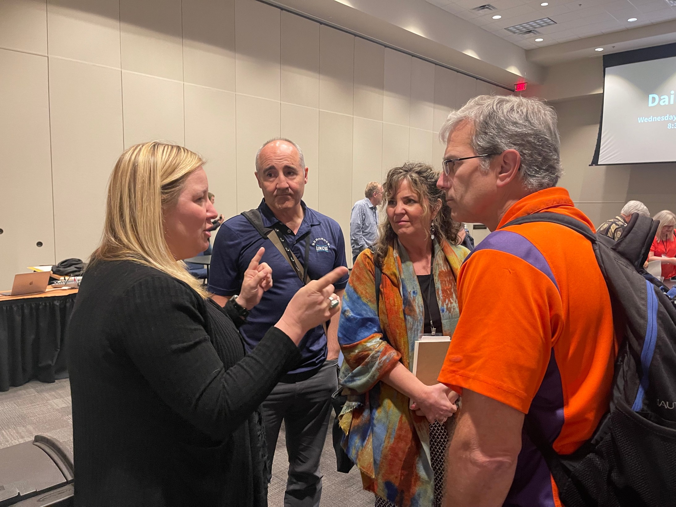 Laurie K with others