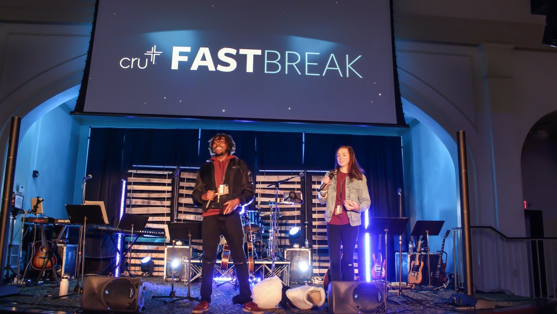 Day 20: We are thankful for the college students who help us run conferences and our movements. Please pray for those students who come to share the love of Jesus with high school students.