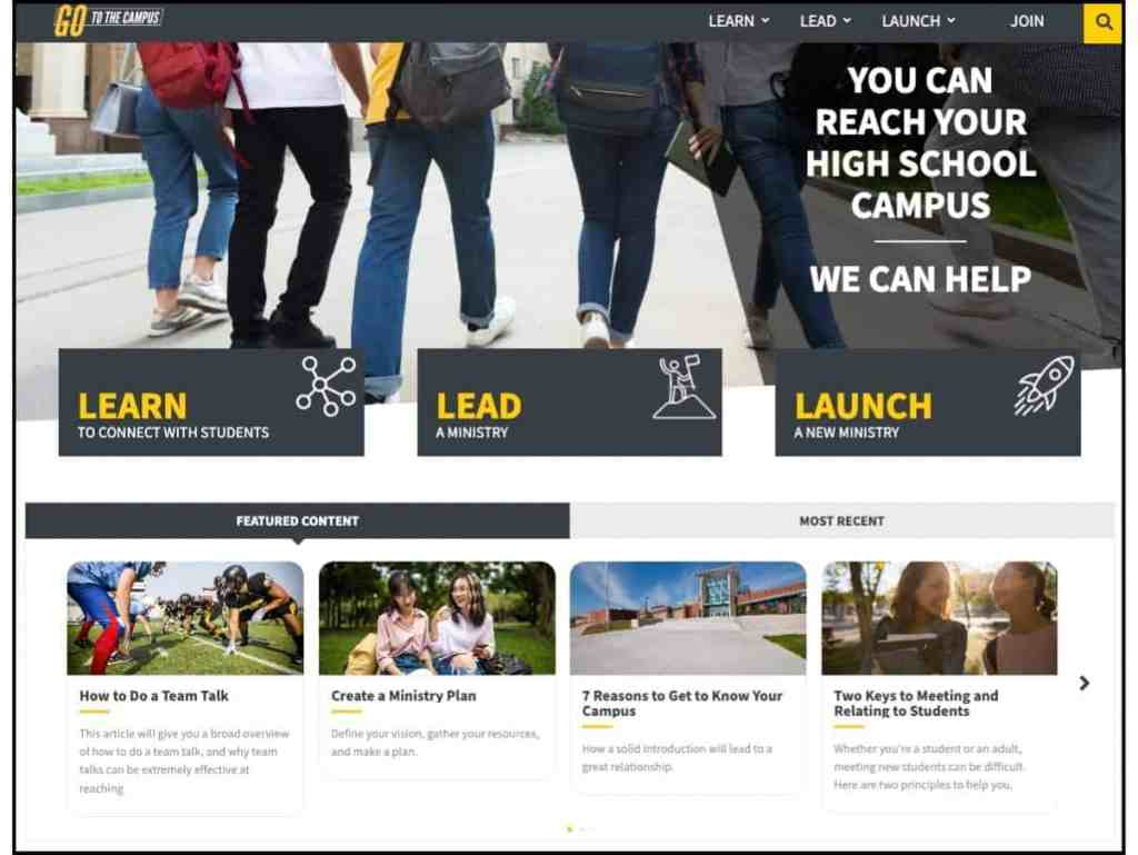 Go To The Campus Resource Site